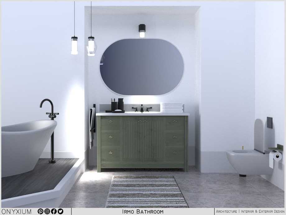 Скриншот мода Набор для ванной Irmo Bathroom